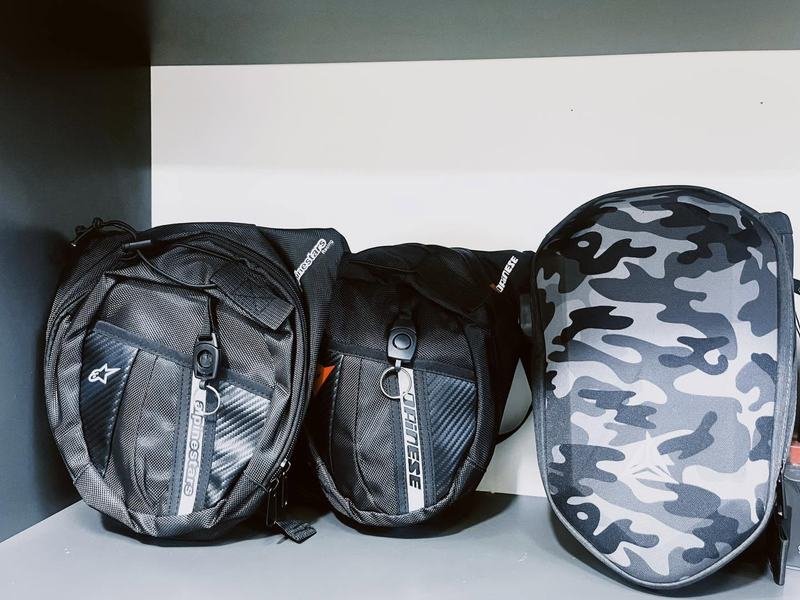 Leg and tank bags